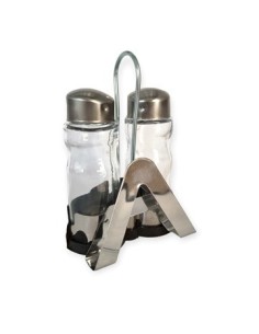 Salero Y Pimentero C/servilletero Metal 57914898 Cr02