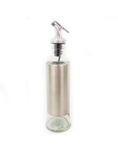 Aceitera Vinagrero 25cm Vidrio C-acero Inox  C- Pico C-manija Fg111514 Ori02 C4557 Dec01