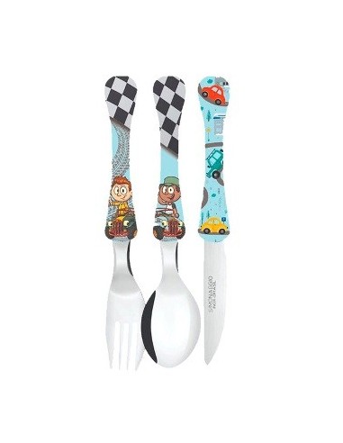 Juego Cubiertos X3 Infantil Simonaggio 900-3ds Mat01