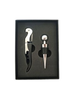 Set De Vino X2  Sacacorcho + Tapon 4925006 200241-4924993-4925010 Liv01  Bar02 -b48- -p-