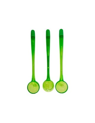 Cuchara X3 Cafe Plast  Colores Surt  En Bolsa 308 Ika02