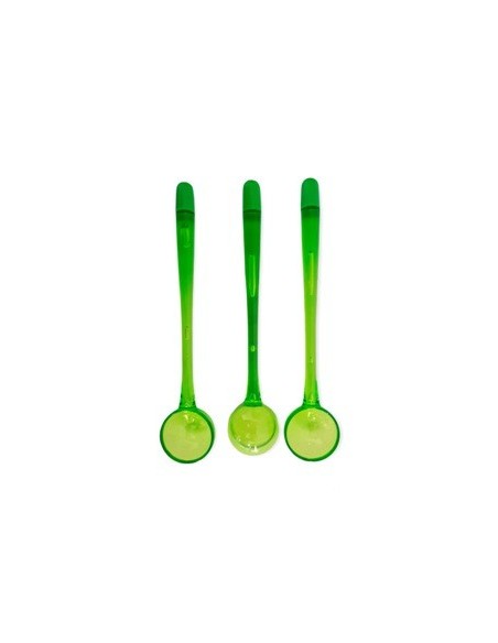 Cuchara X3 Cafe Plast  Colores Surt  En Bolsa 308 Ika02