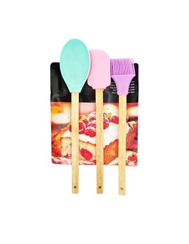 Set X3 Utensilios Silicona Us-3-20-01 Gt2003 6265 Spr01 Ame02