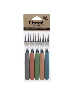 Pinche Copetin X 5 Areia Carol 3155 Car15