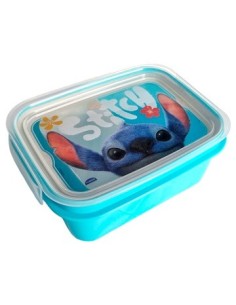 Hermetico 850ml Pu C/tapa Y Trabas Stitch 01stichth21 Bel01