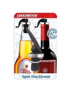 Tapon P-botella Vino-cerveza Silicona C-traba Loekemeyer 575 Lkr02