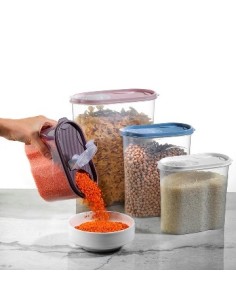 Hermetico Alto 1 6lts Plast  C4901 Dec01