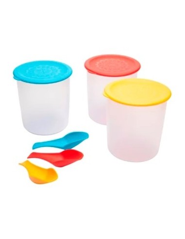 Hermetico Red 1lts T-color Pastel C-cuchara Dol01