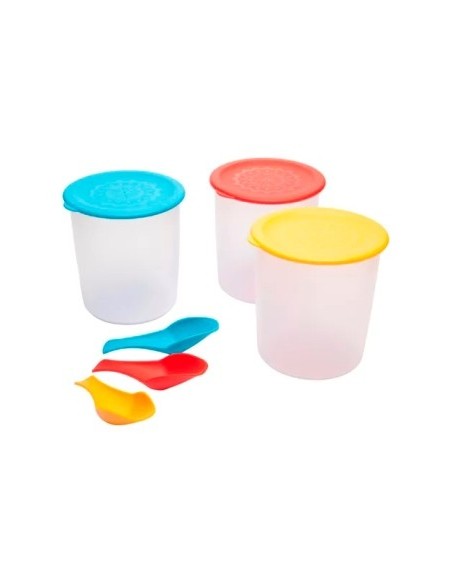 Hermetico Red 1lts T-color Pastel C-cuchara Dol01