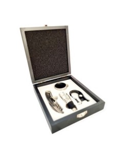 Set De Vino X4 En Caja Madera Rj1423-6387r -b1-