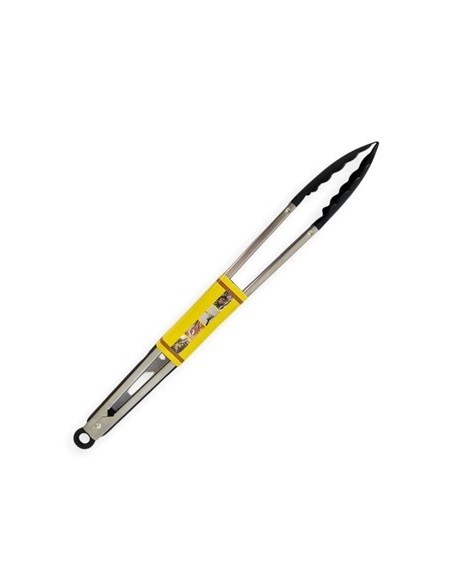 Pinza Acero 40cm Punta Silicona 501127 Cook