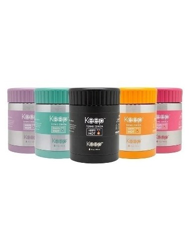 Hermetico 600ml Termico Red  Acero T-color Rosca Keep Gm01