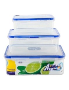 Hermetico Rect X4  Plast  Tapa C-traba 104323 Dsa01