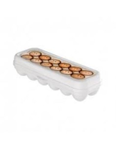 Huevera X12 Plast  Decorado Caras Plasutil 9478 Sie01 -b7-