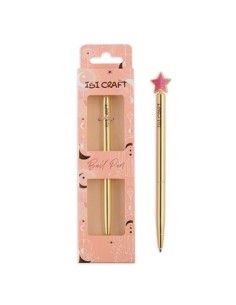 Boligrafo Dorado Estrella Ibicraft Caja 070086 Ibi01