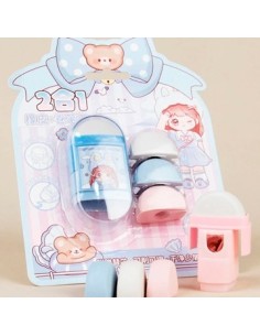 Goma Borrar C-sacapunta Blister Bc-93804 Sf01