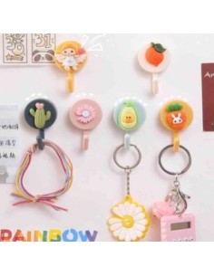 Gancho 3cm Colgante X2 C-autoadhesivo Mod- Surt 1037 Hom01