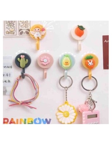 Gancho 3cm Colgante X2 C-autoadhesivo Mod- Surt 1037 Hom01