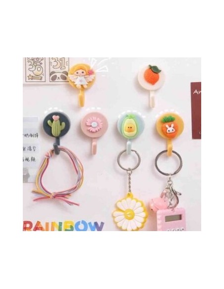 Gancho 3cm Colgante X2 C-autoadhesivo Mod- Surt 1037 Hom01