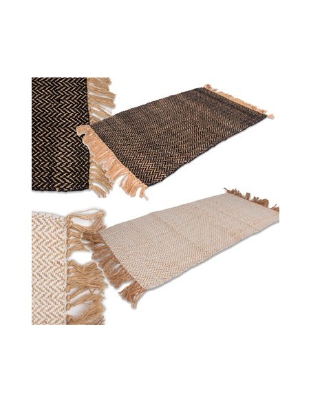 Alfombra 60x90 Yute Algodon A0624ng-a0624nt Mf01