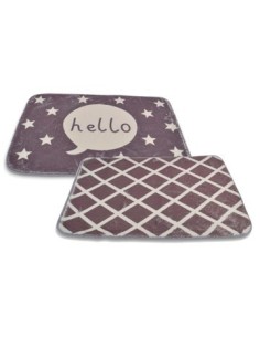 Alfombra Bano 40x60 Soft C-dis  Base Antideslizante B0452 B0451 Mf01