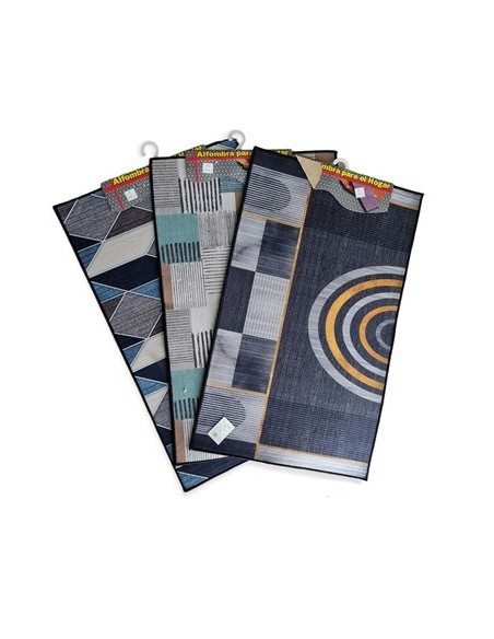 Alfombra 50x80cm Diseno Geometrico Ar11172-ar11202-ar11192 Ind01