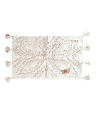 Alfombra 50x80 Rustica Natural C-borlas Bnb41994 Ben02