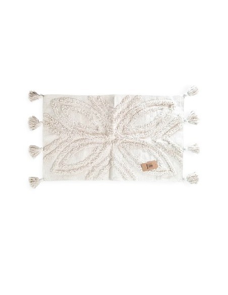 Alfombra 50x80 Rustica Natural C-borlas Bnb41994 Ben02