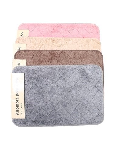Alfombra Bano 40x60cm Soft Algodon B0449nt-b0450nt- 41536 Ben02 Mf01