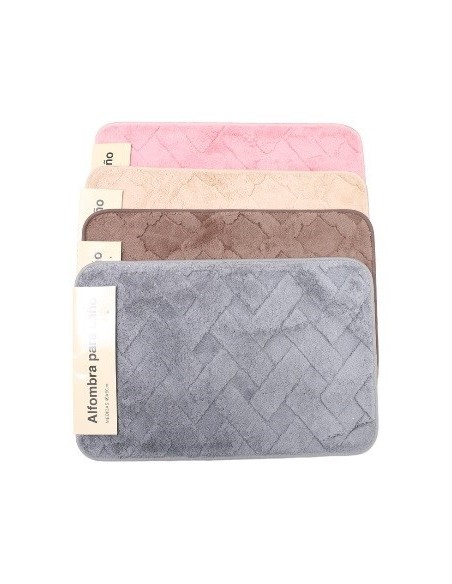 Alfombra Bano 40x60cm Soft Algodon B0449nt-b0450nt- 41536 Ben02 Mf01