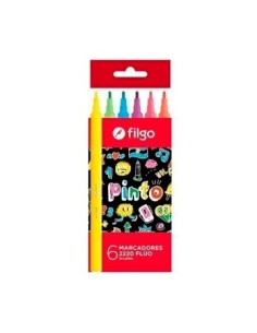 Fibra X6 Fluo Filgo Pinto Cm2220-e6-flu Fil01