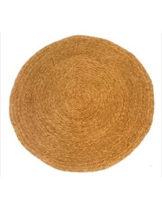 Alfombra De Yute Redonda 120-100cm Jm1539- 046de9295- 046de9294 Mta01 Dol01