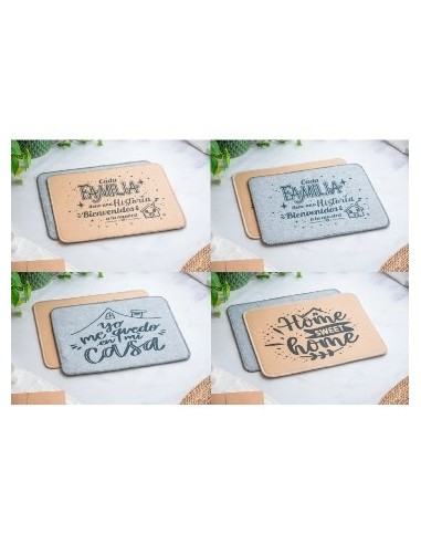 Alfombra 40x50  Base Goma Deco 084al1000 Dol01