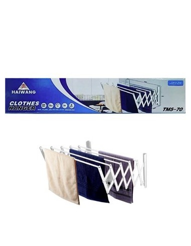 Tender Pared 0 70 Mt Extensible 5 Varillas Blanco Caja 200498 Liv01