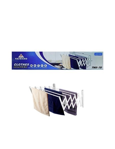 Tender Pared 0 70 Mt Extensible 5 Varillas Blanco Caja 200498 Liv01