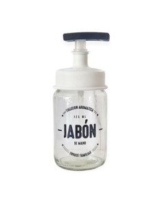 Dispenser Jabon Liq  400ml Blanco-negro D-08 Sir01