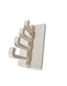Gancho Plast  Autoadhesivo C-4 Ganchos 9cm 4914883 Bar02