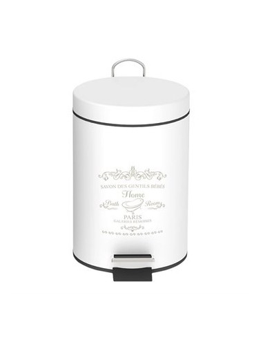 Recipiente Residuos 3lt Acero C- Frase C- Pedal 26400010 Tal01