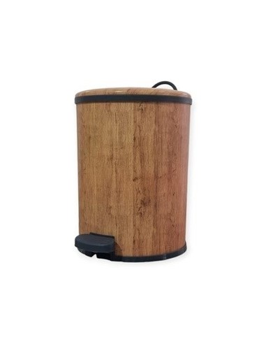 Recipiente Residuos 5lt Simil Madera C-pedal 302121 Pcu01