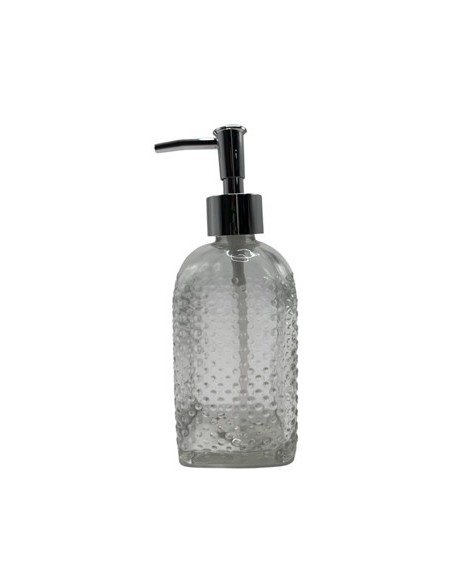 Dispenser Jabon Liq. 400ml Vidrio Labrado Jc400hx Cds