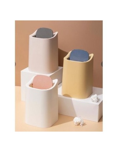 Recipiente Residuos Plast  C-tapa Vaiven 16cm 4921191 Bar02