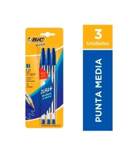 Boligrafo X3 T-fino Azul Blister 835241 Bic -b50-