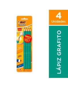 Lapiz Negro X 4 Blister Bic 835230