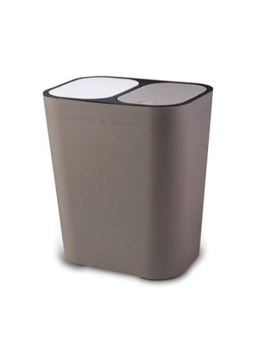 Recipiente Residuos Doble Plast  18lts 712130 Kmg