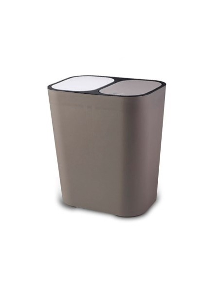 Recipiente Residuos Doble Plast  18lts 712130 Kmg