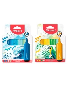 Resaltador X 4 Tema Glitter-metal Surt. 740902 Map01