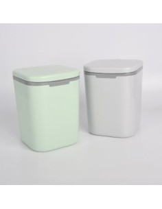 Recipiente Residuos Plast  C-tapa Push 17cm B4140 Dec01