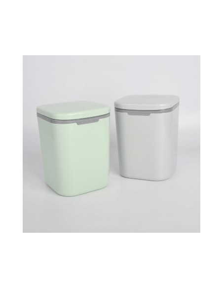 Recipiente Residuos Plast  C-tapa Push 17cm B4140 Dec01