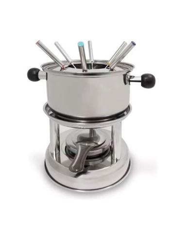 Fondue Acero Inox  18x8 Caja Hg-463 Dun01