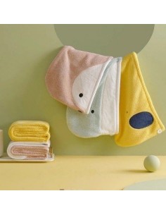 Toalla P-cabello Diseno Animales 4564 Gfm Hom01